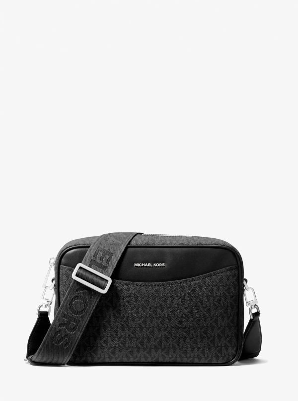 Michael Kors Bev Large Signature Logo Crossbody Bag
