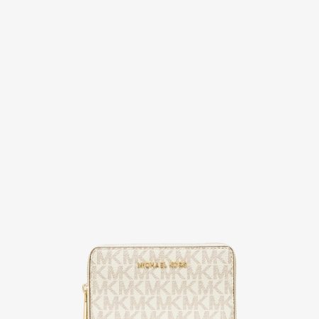 Michael Kors Small Logo and Leather Wallet