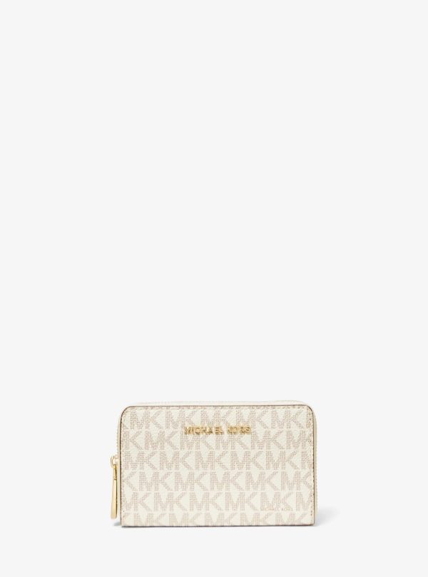 Michael Kors Small Logo and Leather Wallet