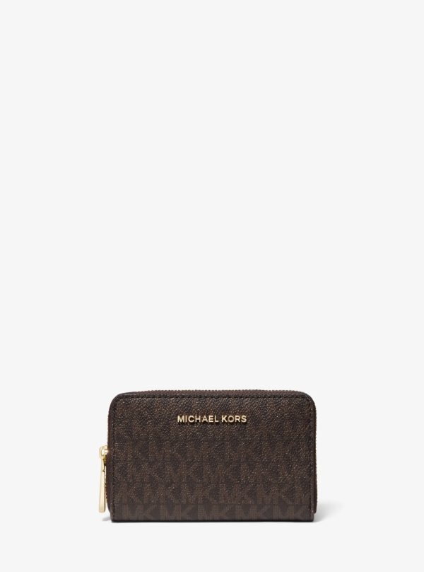 Michael Kors Small Logo and Leather Wallet