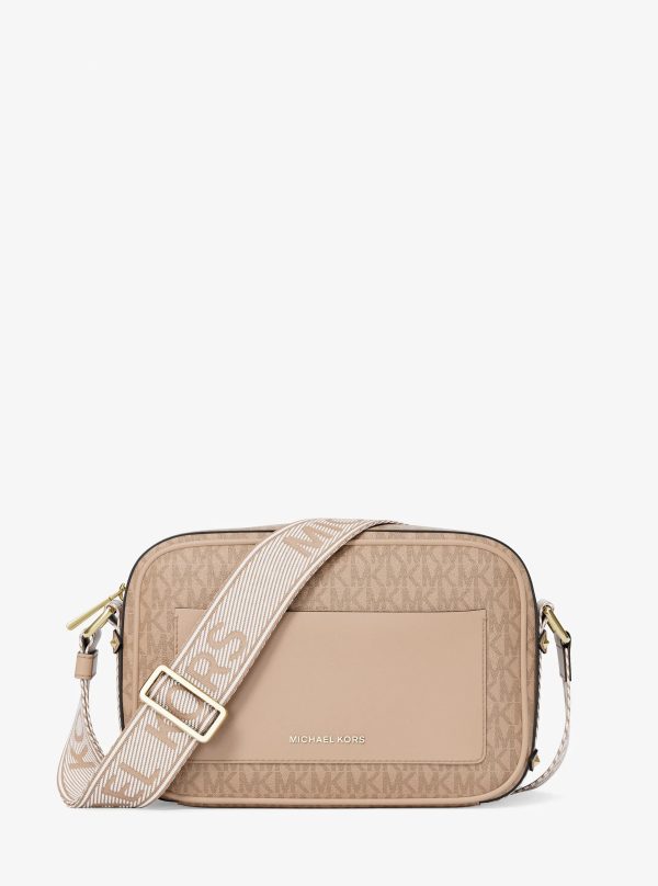Michael Kors Maeve Large Signature Logo Crossbody Bag