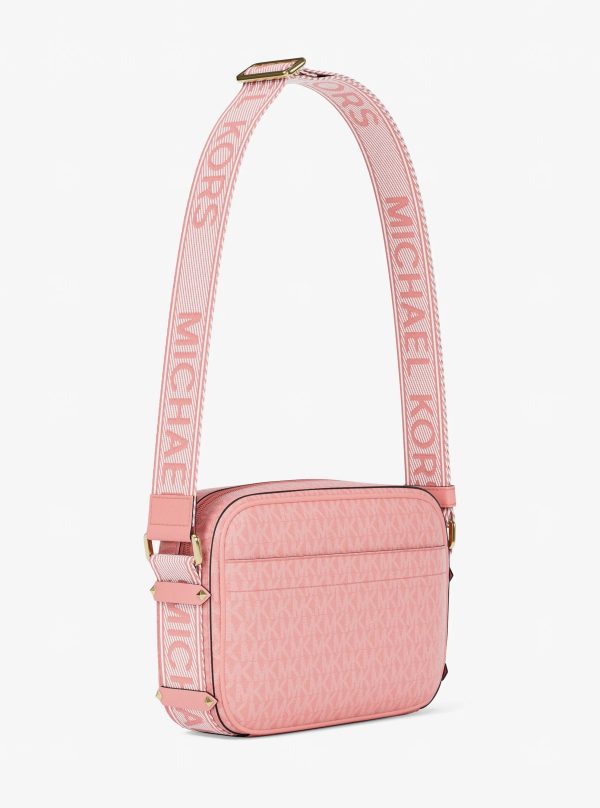 Michael Kors Maeve Large Signature Logo Crossbody Bag