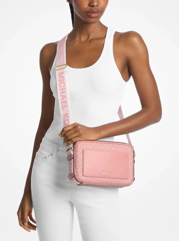 Michael Kors Maeve Large Signature Logo Crossbody Bag