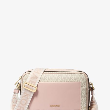 Michael Kors Maeve Large Signature Logo Crossbody Bag