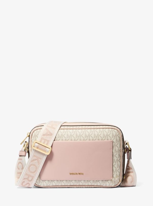 Michael Kors Maeve Large Signature Logo Crossbody Bag