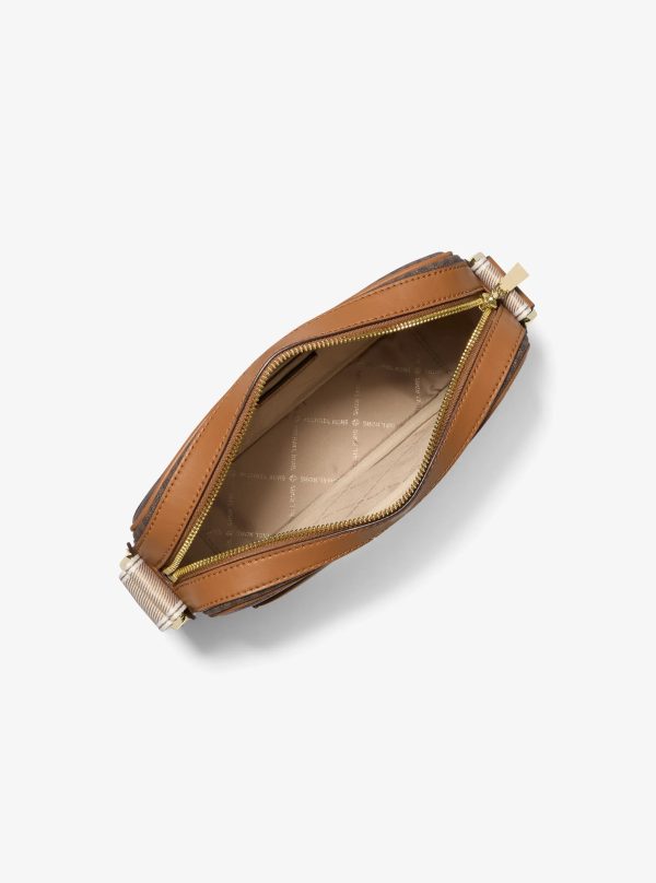 Michael Kors Maeve Large Signature Logo Crossbody Bag