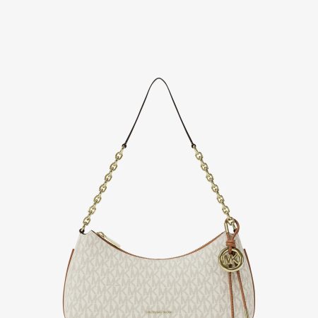 Michael Kors Nolita Medium Signature Logo Chain Pochette