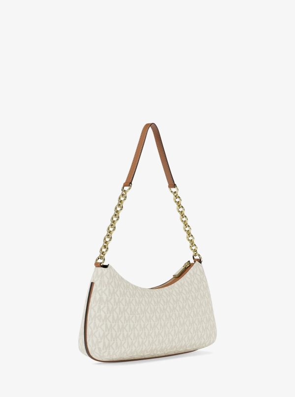 Michael Kors Nolita Medium Signature Logo Chain Pochette