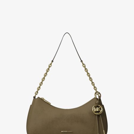 Michael Kors Nolita Medium Nubuck Chain Pochette