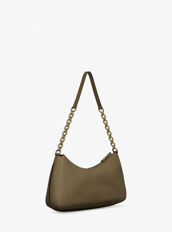 Michael Kors Nolita Medium Nubuck Chain Pochette