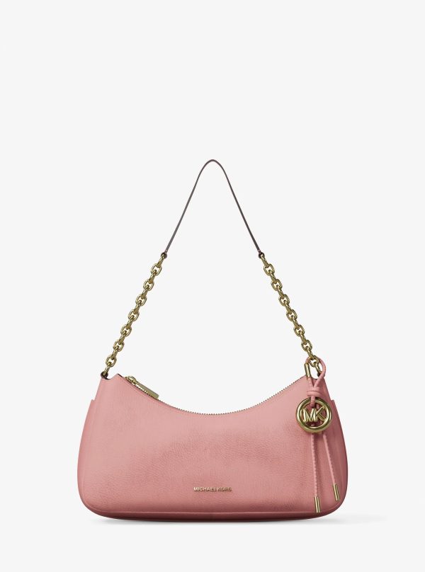 Michael Kors Nolita Medium Nubuck Chain Pochette