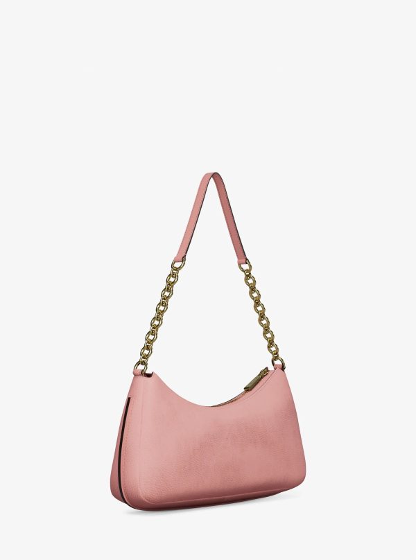 Michael Kors Nolita Medium Nubuck Chain Pochette