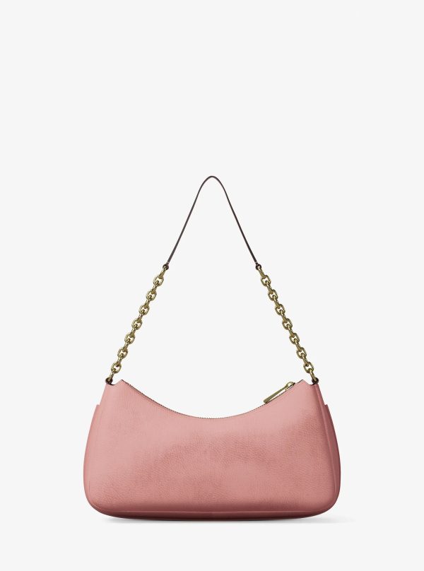 Michael Kors Nolita Medium Nubuck Chain Pochette