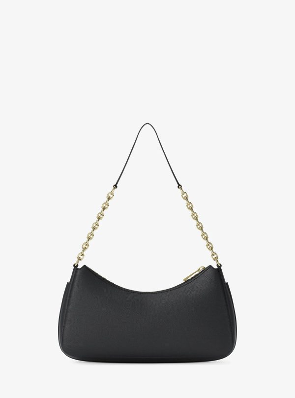 Michael Kors Nolita Medium Pebbled Leather Chain Pochette