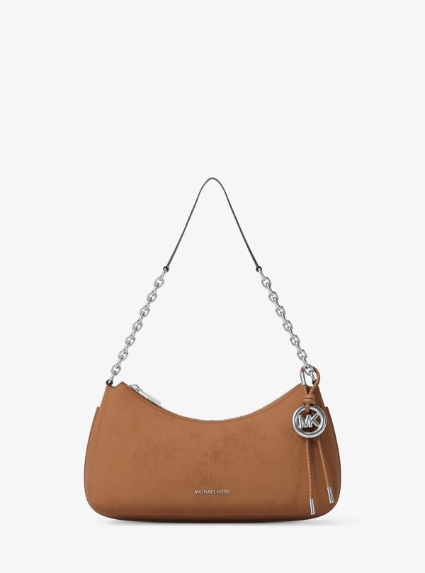 Michael Kors Nolita Medium Nubuck Chain Pochette