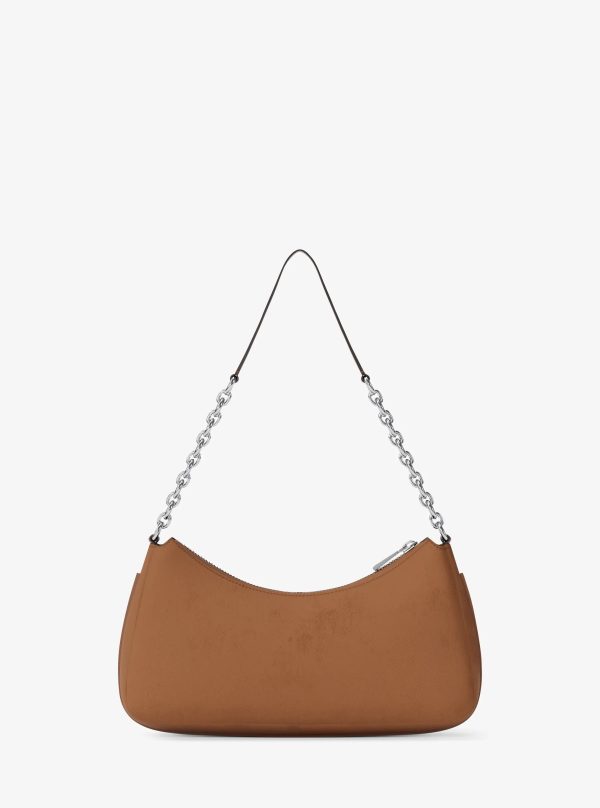 Michael Kors Nolita Medium Nubuck Chain Pochette