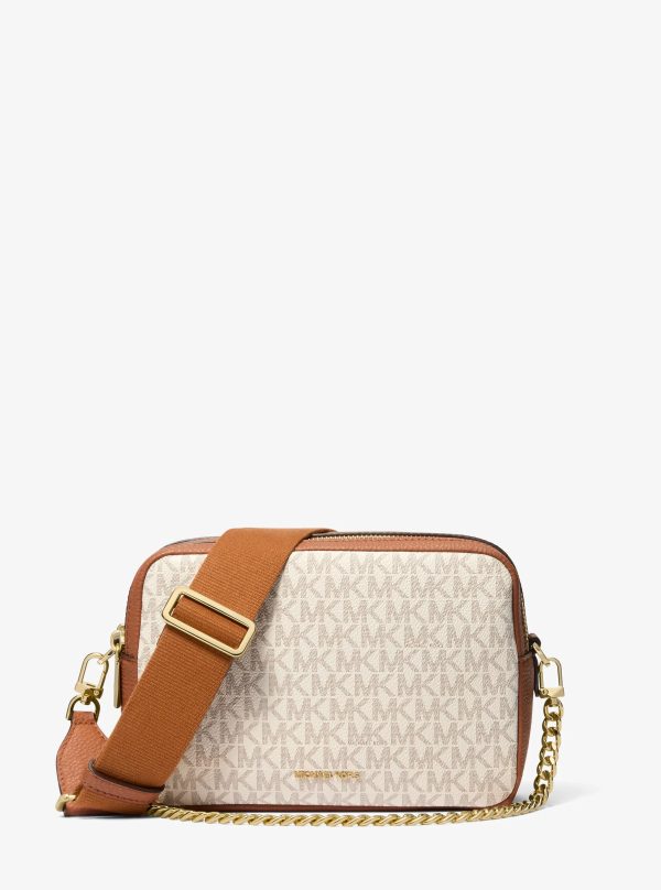 Michael Kors Bryant Medium Signature Logo Camera Crossbody Bag