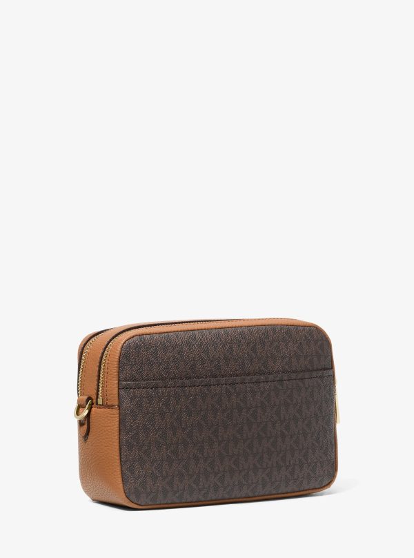 Michael Kors Bryant Medium Signature Logo Camera Crossbody Bag