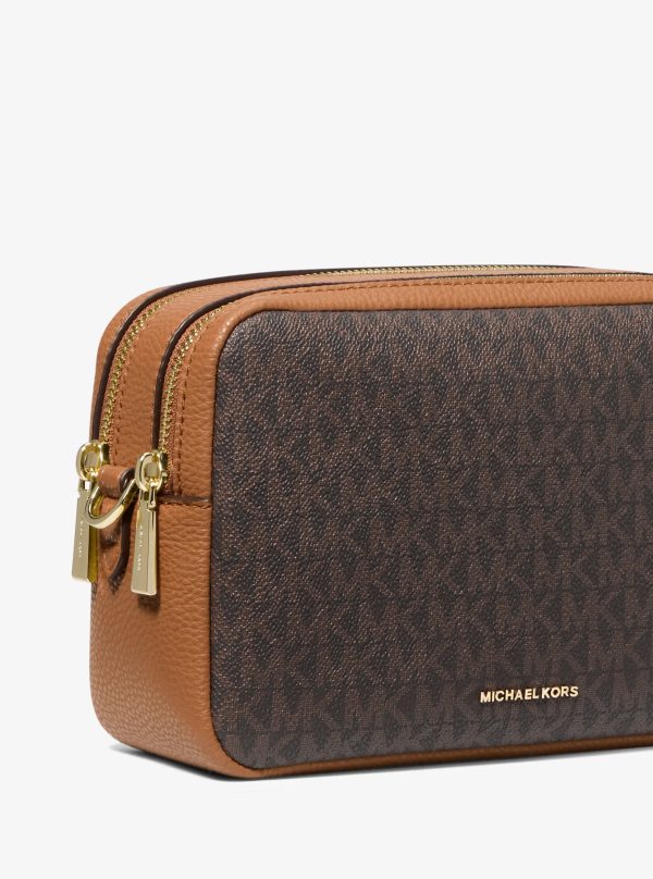 Michael Kors Bryant Medium Signature Logo Camera Crossbody Bag