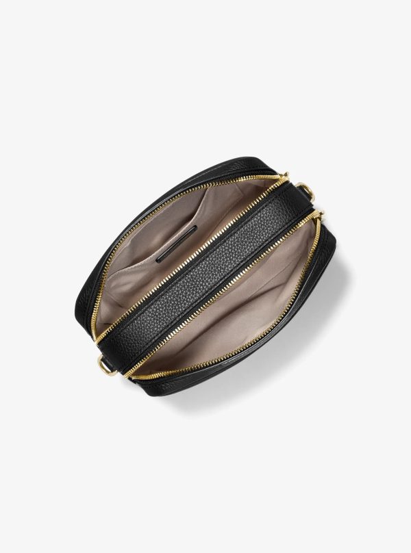 Michael Kors Bryant Medium Pebbled Leather Camera Crossbody Bag