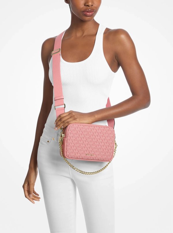 Michael Kors Bryant Medium Signature Logo Camera Crossbody Bag