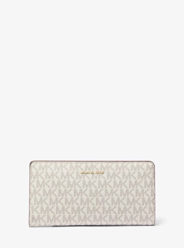 Michael Kors Bryant Large Signature Logo Snap-Front Wallet