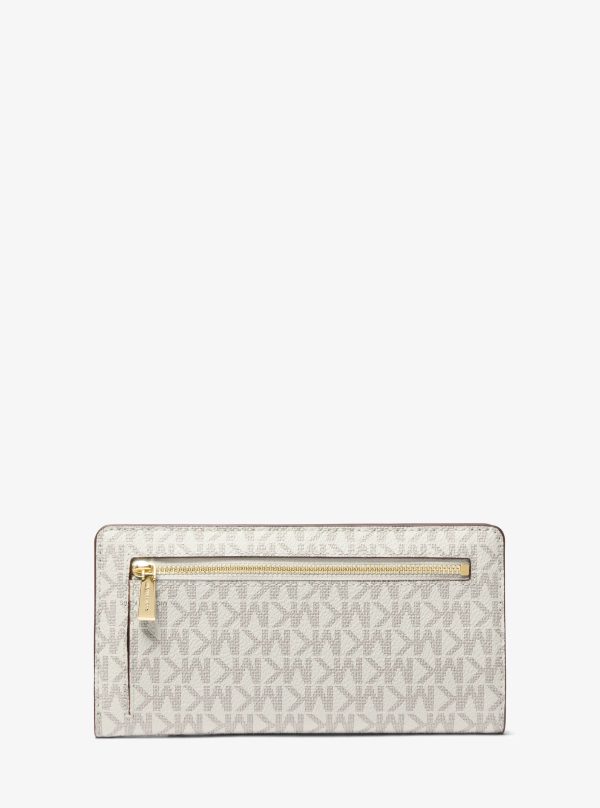 Michael Kors Bryant Large Signature Logo Snap-Front Wallet