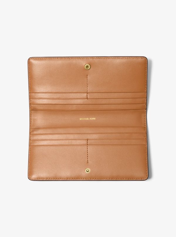 Michael Kors Bryant Large Signature Logo Snap-Front Wallet