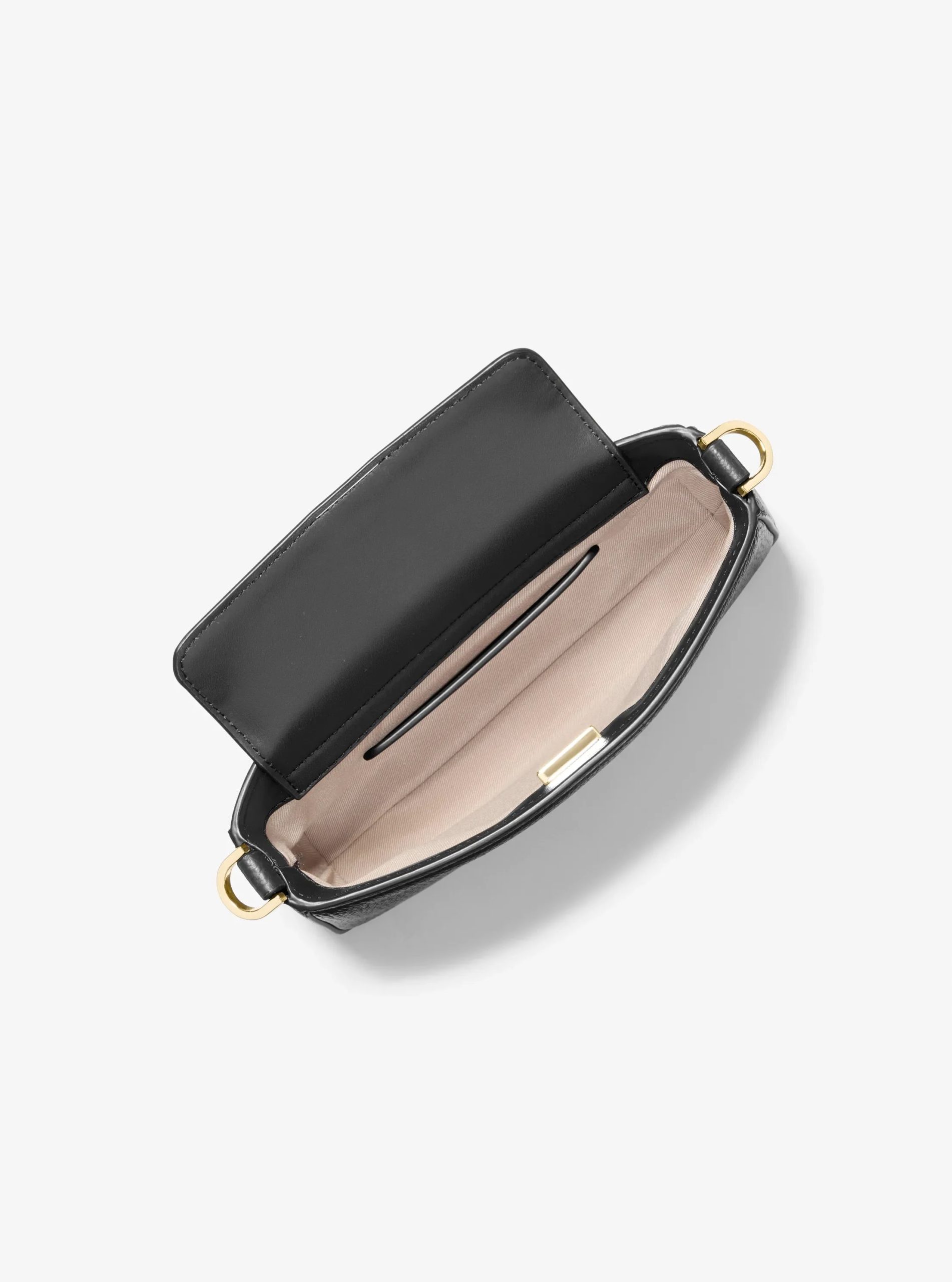 Michael Kors Bryant Small Pebbled Leather Convertible Pochette - Image 12