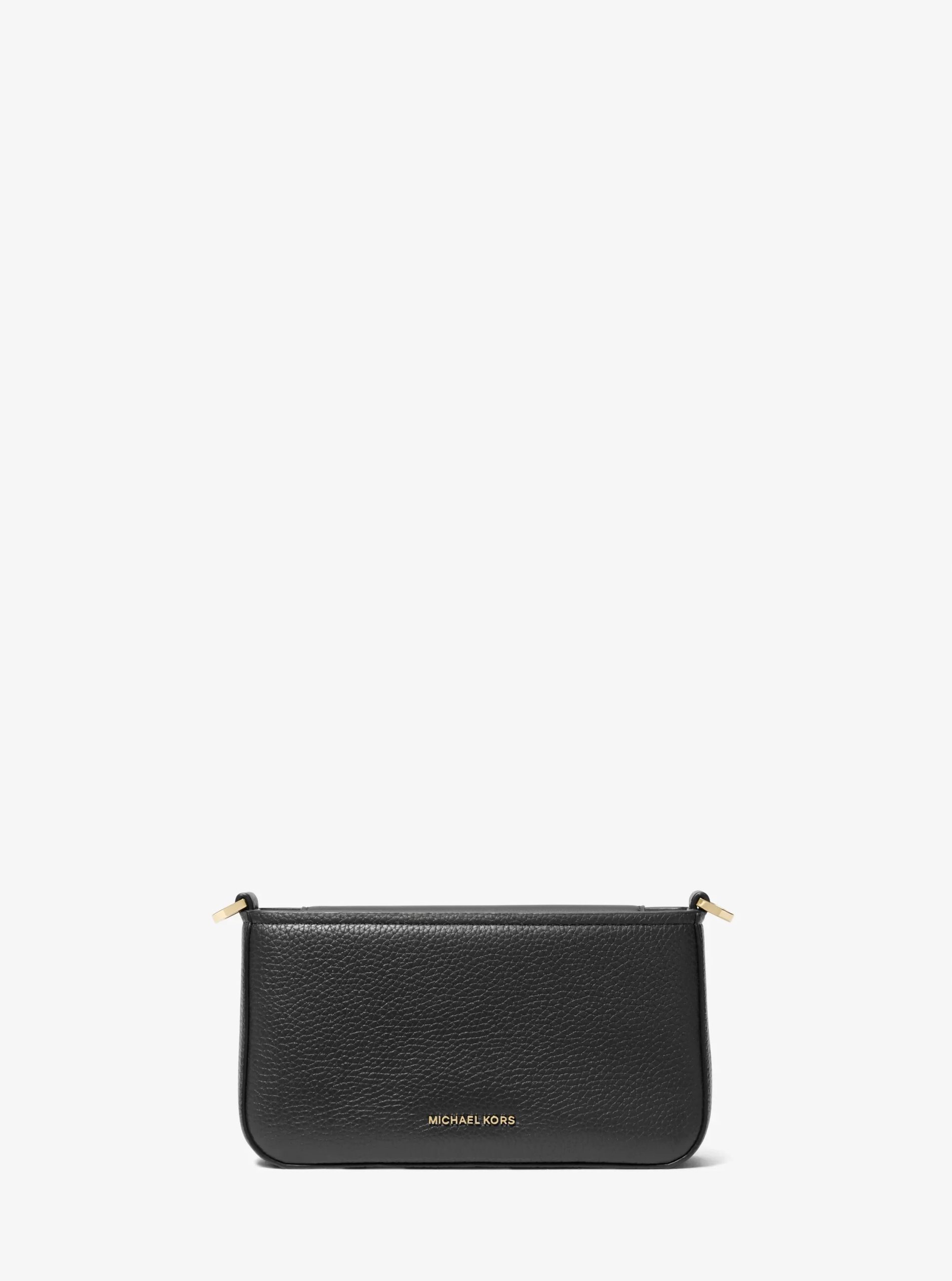 Michael Kors Bryant Small Pebbled Leather Convertible Pochette - Image 14