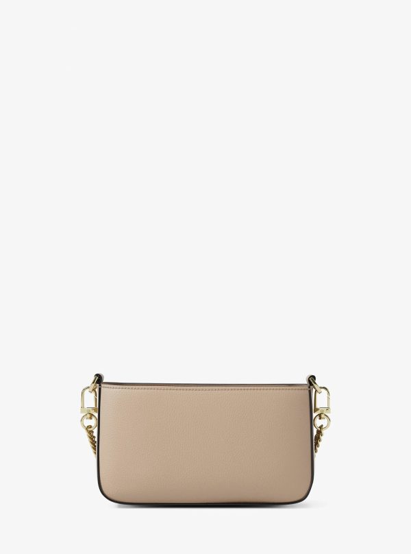 Michael Kors Bryant Small Pebbled Leather Convertible Pochette
