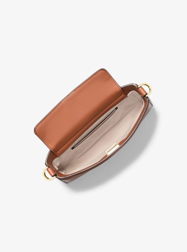Michael Kors Bryant Small Pebbled Leather Convertible Pochette