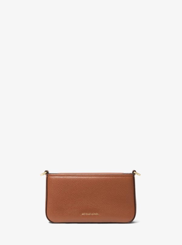 Michael Kors Bryant Small Pebbled Leather Convertible Pochette