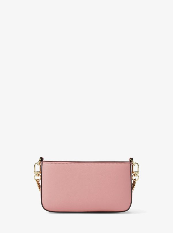 Michael Kors Bryant Small Pebbled Leather Convertible Pochette