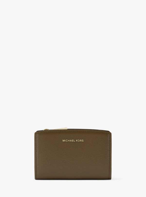 Michael Kors Bryant Medium Pebbled Leather Wallet