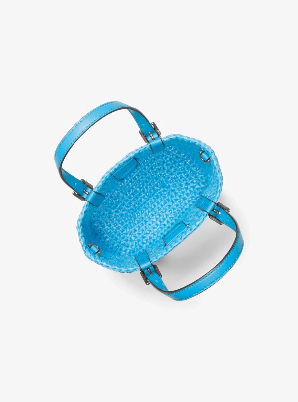 Michael Kors Quinn Extra-Small Hand-Crocheted Crossbody Bag