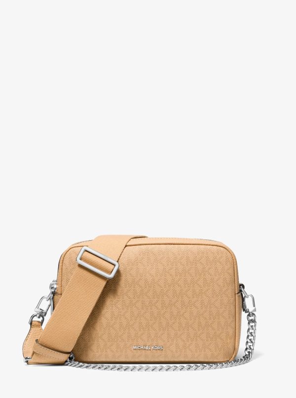 Michael Kors Bryant Medium Signature Logo Camera Crossbody Bag