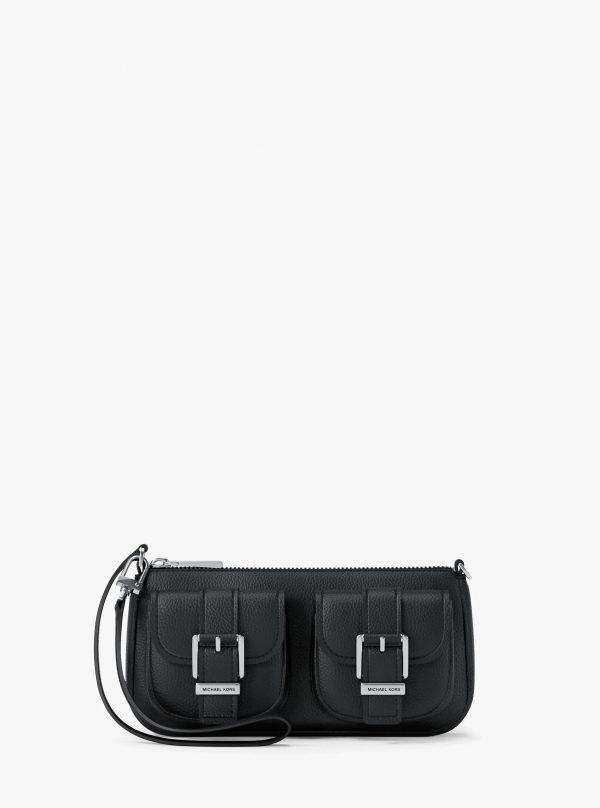 Michael Kors Zoe Small Pebbled Leather Pochette