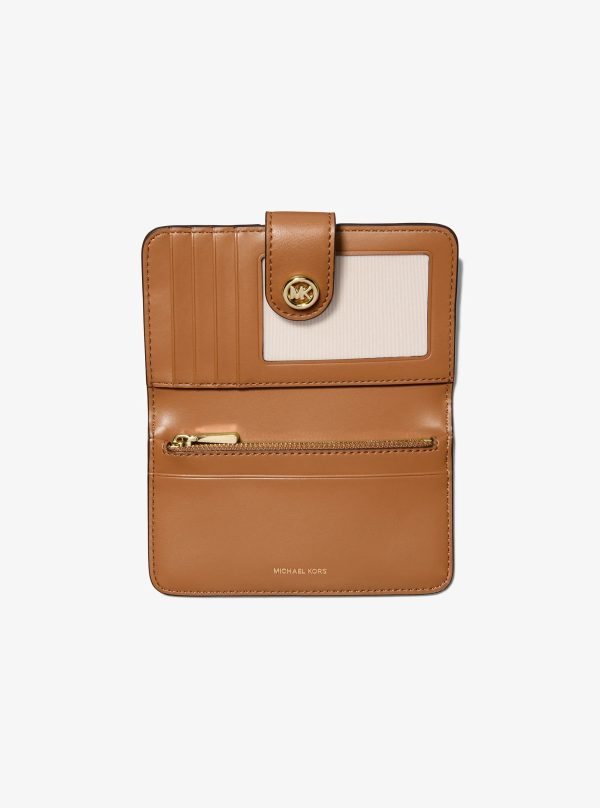 Michael Kors MK Pop Charm Medium Signature Logo Wallet