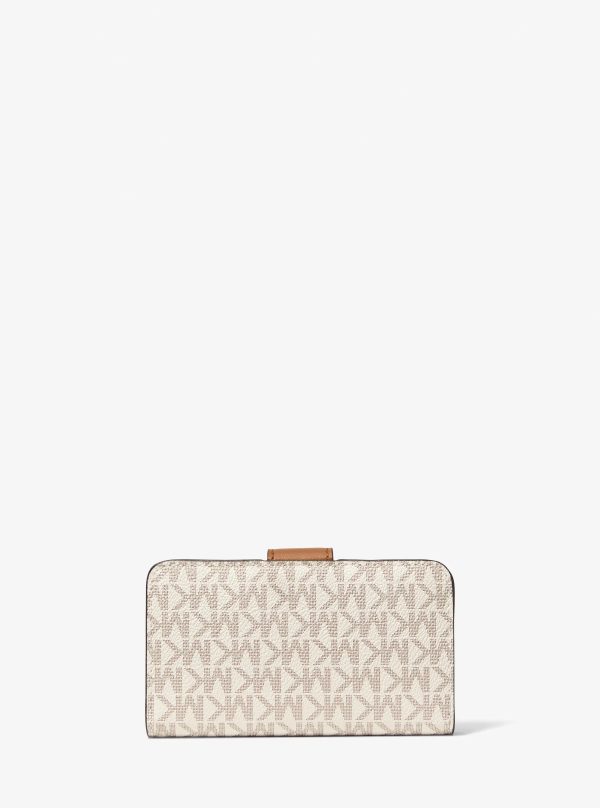 Michael Kors MK Pop Charm Medium Signature Logo Wallet
