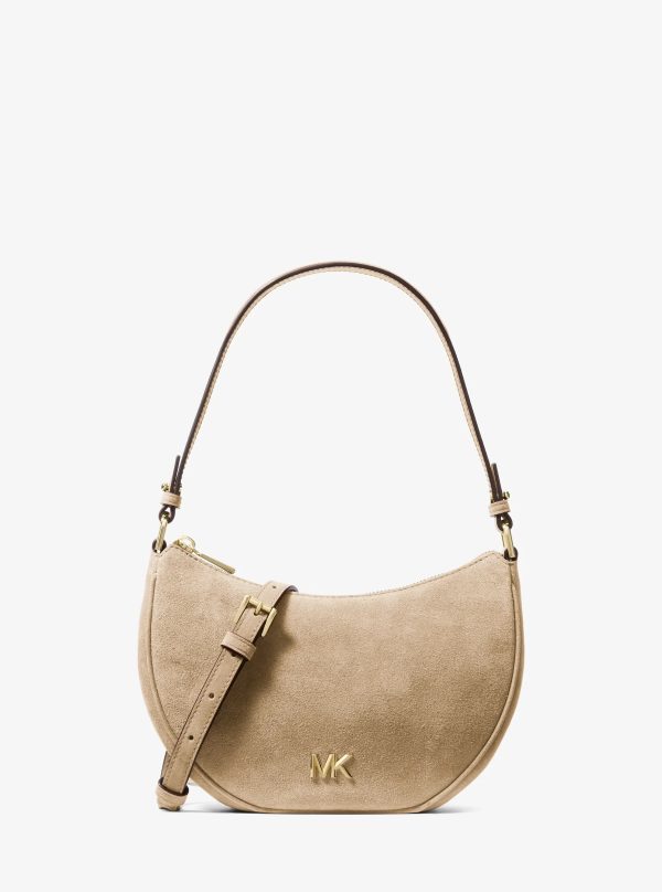 Michael Kors Kyla Small Suede Convertible Pochette