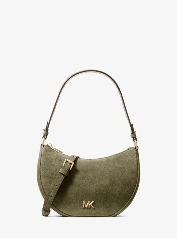 Michael Kors Kyla Small Suede Convertible Pochette