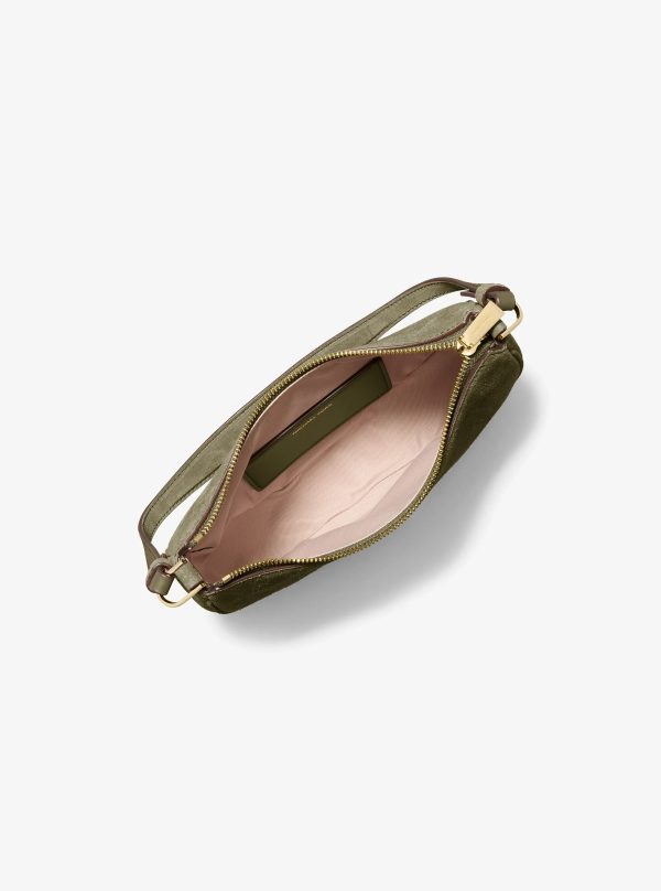 Michael Kors Kyla Small Suede Convertible Pochette