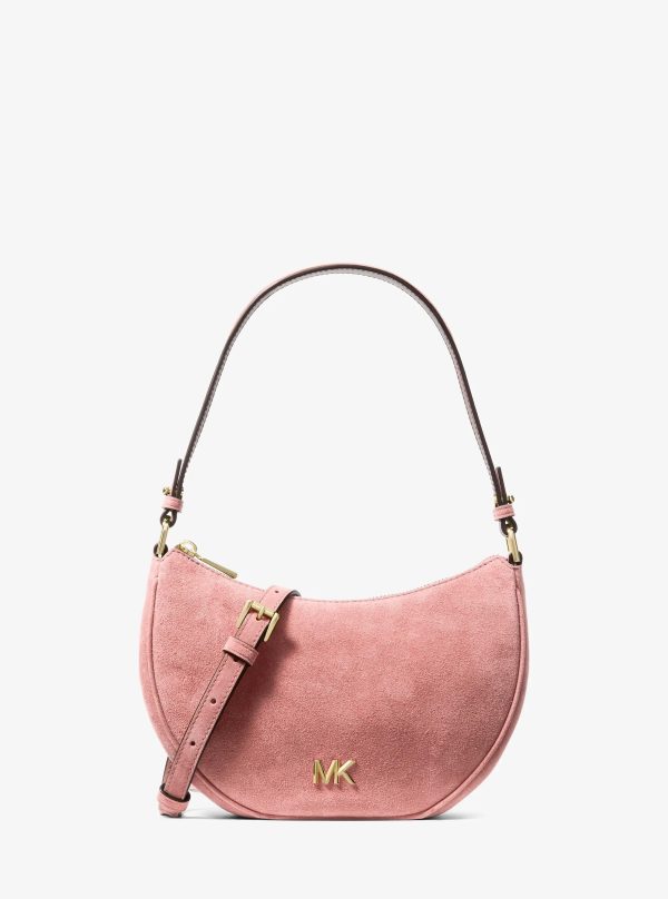 Michael Kors Kyla Small Suede Convertible Pochette