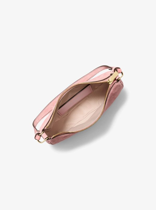 Michael Kors Kyla Small Suede Convertible Pochette