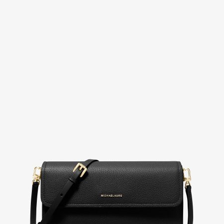 Michael Kors Jet Set Small Pebbled Leather Smartphone Crossbody Bag