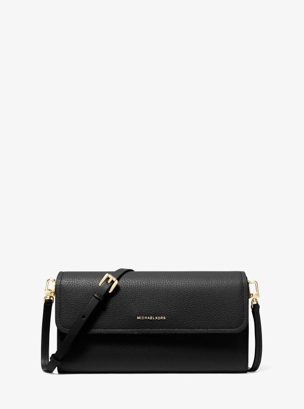 Michael Kors Jet Set Small Pebbled Leather Smartphone Crossbody Bag