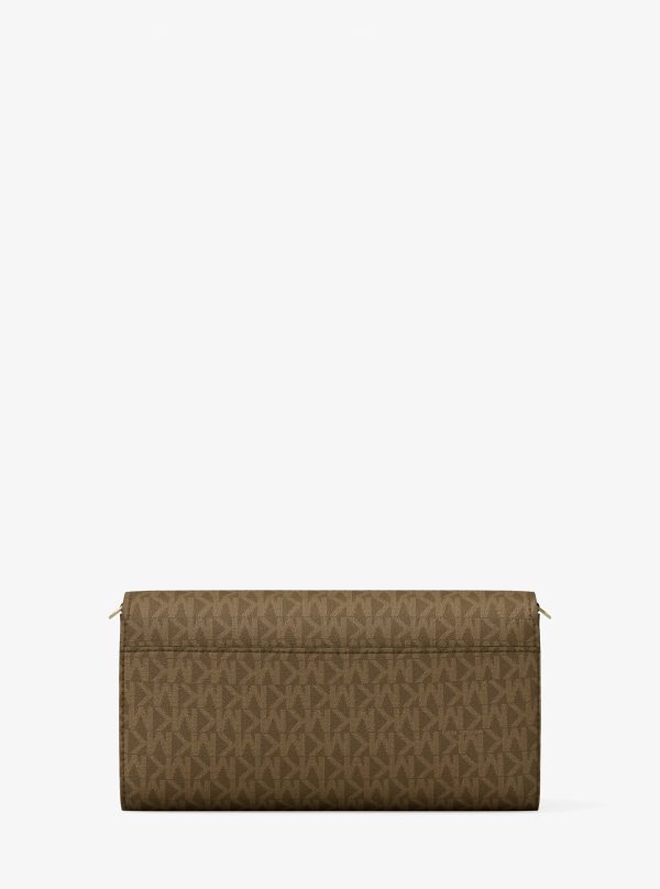 Michael Kors Jet Set Small Signature Logo Convertible Crossbody Bag