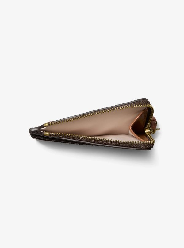 Michael Kors Jet Set Small Signature Logo Card Case Wristlet