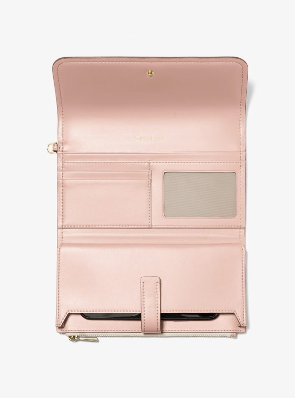 Michael Kors Jet Set Medium Signature Logo Smartphone Wristlet
